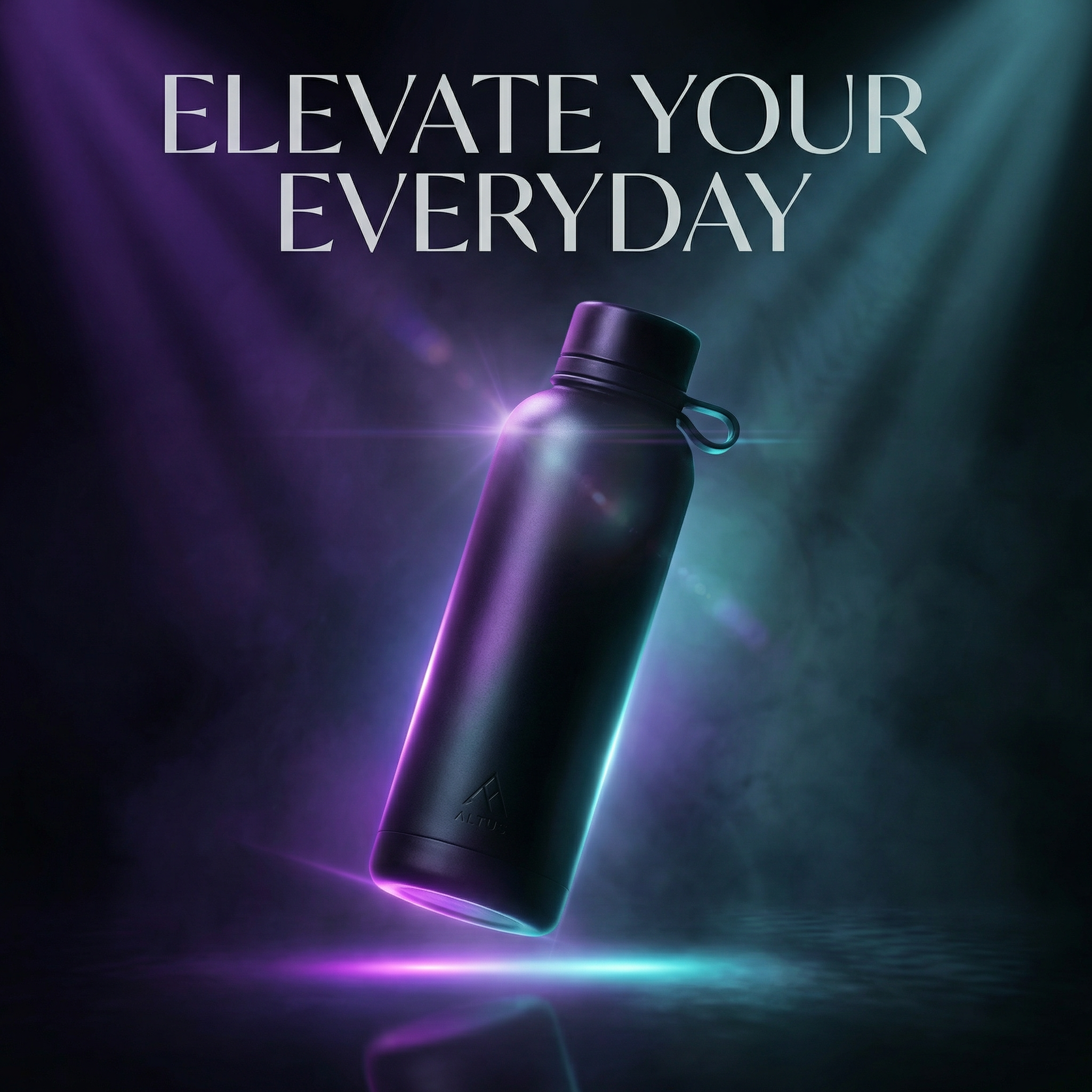 AI-generated ad creative with product