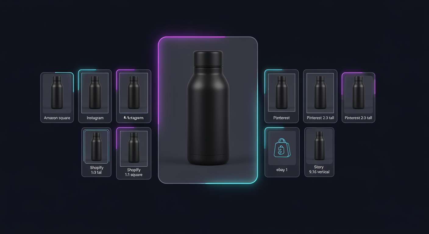 Product displayed across multiple devices and platforms